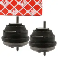 2x febi Motorlager Hydrolager f&uuml;r BMW 5er E39 52td 525tds 116/143 PS M51 links + rechts
