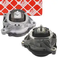 2x febi Motorlager Hydrolager f&uuml;r BMW 3er 328i xDrive N20 09.2013-11.2013 links + rechts