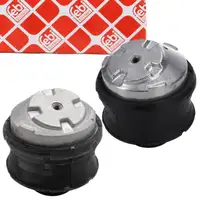 2x febi Motorlager Hydrolager f&uuml;r MERCEDES W203 S203 C/A209 OM642 OM646 links + rechts