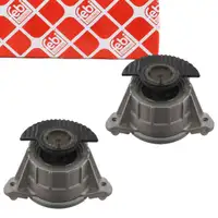 2x febi hydraulic engine mounts for MERCEDES W204, S204, C204, W212, S212, M271 (left + right)