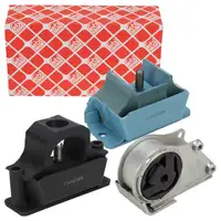 3x febi Motorlager Motorhalter f&uuml;r CITROEN C25 FIAT Ducato 290 PEUGEOT J5 1.9/2.5 D/TD