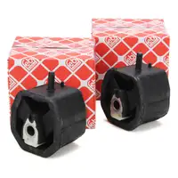 2x febi 03688 Motorlager Motorhalter f&uuml;r VW Transporter T3 1.6-1.7 D/TD links + rechts