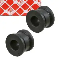 2x febi 01084 Stabilisatorlager f&uuml;r MERCEDES 190 W201 W124 C124 vorne innen 1243231785