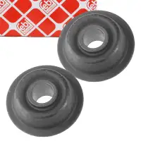 2x febi 07538 Stabilisatorlager f&uuml;r AUDI 100 200 C2 C3 V8 vorne 431407181F
