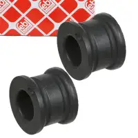 2x febi 08943 Anti-roll bar bushings for Mercedes E-Class W124 C124, front inner, 1243232485