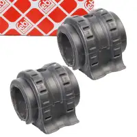 2x febi 108040 Stabilisatorlager f&uuml;r LAND ROVER Range Rover 4/Sport hinten LR048462