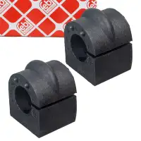 2x febi 108170 Stabilisatorlager f&uuml;r MERCEDES W201 W169 W202 W124 W210 hinten 1243260181