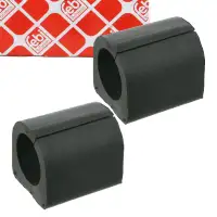 2x febi 10248 Stabilisatorlager f&uuml;r MERCEDES T1/TN hinten 6113260081