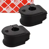 2x febi 12159 Stabilisatorlager f&uuml;r RENAULT Espace 2 2.0 2.2 2.1 TD/RTDT vorne innen