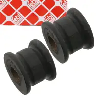 2x febi 14942 Stabilisatorlager f&uuml;r MERCEDES 190 W201 W202 W124 W210 R129 R170 vorne au&szlig;en