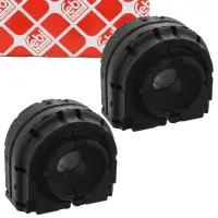 2x febi 32821 Stabilisatorlager f&uuml;r VW Golf 5 6 Variant Jetta 3 4 hinten 1K0511327BA