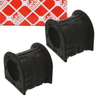 2x febi 44539 Stabilisatorlager f&uuml;r NISSAN NV400 OPEL Movano B RENAULT Master 3 hinten