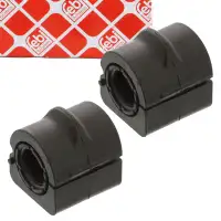2x febi 46537 Stabilisatorlager f&uuml;r FORD Transit Connect hinten 4379900/4419557