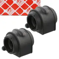 2x febi 47290 Stabilisatorlager f&uuml;r FORD Focus 2 MK2 Cabriolet hinten 1416474