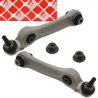 2x febi Control Arm for BMW 5 Series F07 GT and 7 Series F01-F04 (Front and Rear Axles)