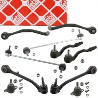 febi Repair Kit: Control Arm + Tie Rod + Tie Rod End for BMW X3 (up to 2006) &ndash; Front