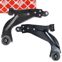 2x febi Querlenker + Traggelenk f&uuml;r FORD Mondeo 3 MK3 JAGUAR X-Type 1 X400 vorne unten
