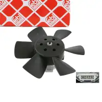 febi Motorl&uuml;fter Motork&uuml;hler f&uuml;r AUDI 80 90 VW Passat B3/B4 Polo 2 Golf 1 2 SEAT Ibiza 2