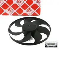 febi Motorl&uuml;fter Motork&uuml;hler f&uuml;r VW Polo 3 Lupo Amarok SEAT Arosa FORD Galaxy ohne Klima