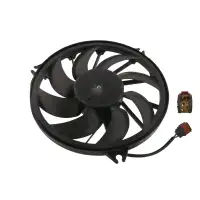 febi 38479 Motorlüfter Motorkühler für PEUGEOT 206 mit Klima ohne CAN-BUS-SYSTEM 1253.C7