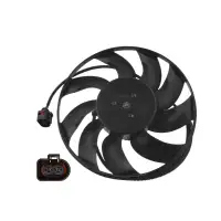 febi 40637 L&uuml;fter Motorl&uuml;fter Motork&uuml;hler K&uuml;hler f&uuml;r VW Transporter Multivan T5 7H0959455D