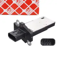 febi 101635 Luftmassenmesser f&uuml;r CITROEN 3 Jumper 2.2 HDi FORD Transit Mondeo 4 1.8-3.2D