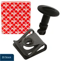 40tlg febi Montagesatz Unterbodenschutz Unterfahrschutz f&uuml;r AUDI SEAT SKODA VW