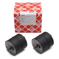 2x febi 04076 Motorlager Motorhalter f&uuml;r BMW 5er E34 520i 525i 11811133364