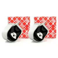 2x febi 30010 Motorlager f&uuml;r MERCEDES A-Klasse W169 B-Klasse W245 vorne 1692401417