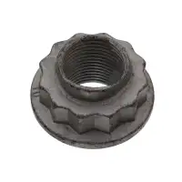 2x febi 49630 Mutter Achsstummel f&uuml;r VW Multivan Transporter T5 T6 Touareg vorne/hinten