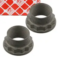2x febi 36330 Mutter Kegelrad f&uuml;r MERCEDES W460 W461 W463 Sprinter B901-904 Viano Vito