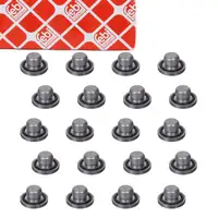 20x febi 04572 Ölablassschraube + Dichtring für CITROEN CHEVROLET FIAT FORD OPEL SAAB