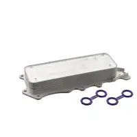 febi 102371 Ölkühler + Dichtungen für MERCEDES W203 W204 W211 W212 W213 OM642