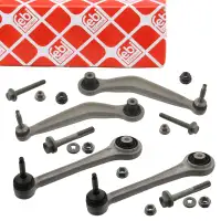4x febi PROKIT Querlenker f&uuml;r BMW 5er E60 E61 6er E63 E64 7er E65-67 hinten