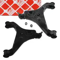 2x febi Querlenker + Traggelenk f&uuml;r MERCEDES Sprinter 906 907 Crafter 2E 2F vorne unten
