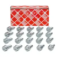20x febi 02062 Radbolzen Radschrauben M12x1,5mm f&uuml;r NISSAN RENAULT