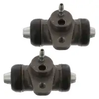 2x febi 02218 Radbremszylinder &Oslash;2381 f&uuml;r VW Transporter Bulli T1 T2 T3 hinten