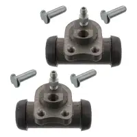 2x febi 02772 Radbremszylinder &Oslash;1905 f&uuml;r OPEL Kadett B C D Manta A B Rekord D E hinten