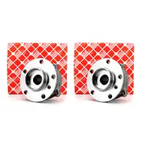 2x febi 28491 Wheel Bearing Kit (Wheel Hub) for BMW X5 E70, X6 E71 35-50i xDrive, 30-40d xDrive (Front)