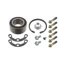 febi 08881 Wheel Bearing Kit - Wheel Bearings for Mercedes 190 W201, W202, W210, W124, R129, SLK, R170 (Rear)