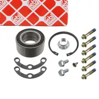 febi 08881 Wheel Bearing Kit - Wheel Bearings for Mercedes 190 W201, W202, W210, W124, R129, SLK, R170 (Rear)