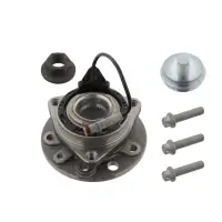 febi Radlagersatz Radnabe Radlager f&uuml;r OPEL Astra H Zafira B 5-Loch Felge vorne 1603296