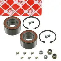 2x febi 05848 Radlagersatz f&uuml;r VW Transporter T4 1.8-2.8 VR6 1.9-2.5 TDI vorne 701498625
