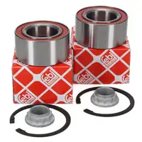 2x febi 21996 Radlagersatz Radlager f&uuml;r BMW 3er E36 316-318i 318-325d hinten 33412220987