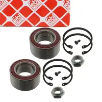 2x febi 05379 Radlagersatz f&uuml;r VW Golf 2 1.8 GTI Golf 3 2.9 VR6 Passat 1.8-2-9 VR6 hinten