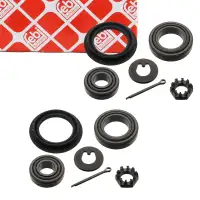 2x febi 03115 Radlagersatz f&uuml;r OPEL Ascona B C Kadett C D E Vectra A vorne/hinten