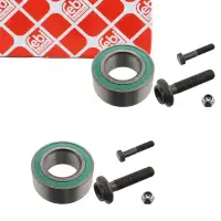 2x febi 05913 Radlagersatz f&uuml;r AUDI A4 B5 A6 C4 100 C3 SKODA Superb 1 VW Passat B5 vorne