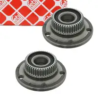 2x febi 09521 Radlagersatz Radnabe f&uuml;r AUDI A3 8L SKODA Octavia 1 Golf 4 hinten 1J0501477A