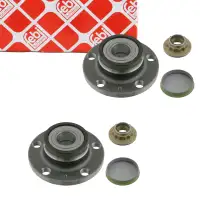 2x febi 24224 Radlagersatz Radnabe f&uuml;r VW Polo 9N 6R 6C AUDI 8X Ibiza 3 4 Fabia 1-3 hinten