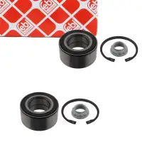 2x febi 32044 Radlagersatz Radlager f&uuml;r BMW 3er E36 E46 7er E38 8er E31 X3 E83 Z3 hinten